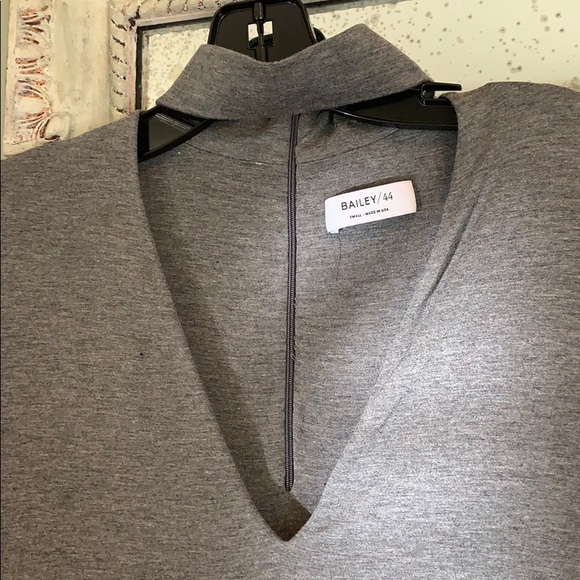 Haley 44 gray choker mini dress. Size small - Picture 2 of 3